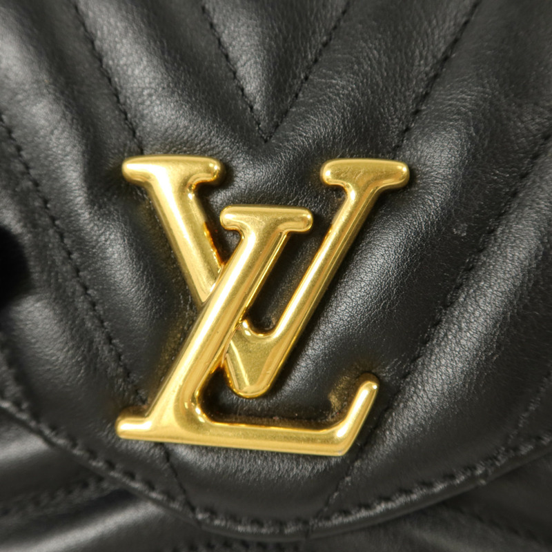 LOUIS VUITTON 牛皮皮革New Wave Chain Bag PM鏈帶肩背袋-8