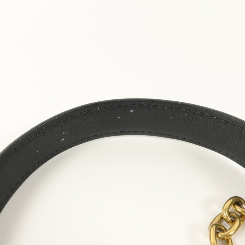 LOUIS VUITTON 牛皮皮革New Wave Chain Bag PM鏈帶肩背袋-16