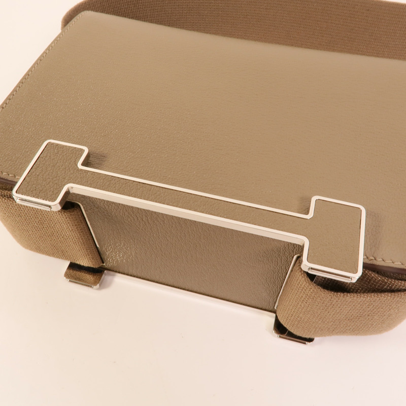 HERMES Chevre皮革Geta肩背袋Geta-6