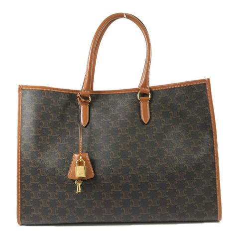 CELINE 塗層帆布Horizontal Cabas手挽袋