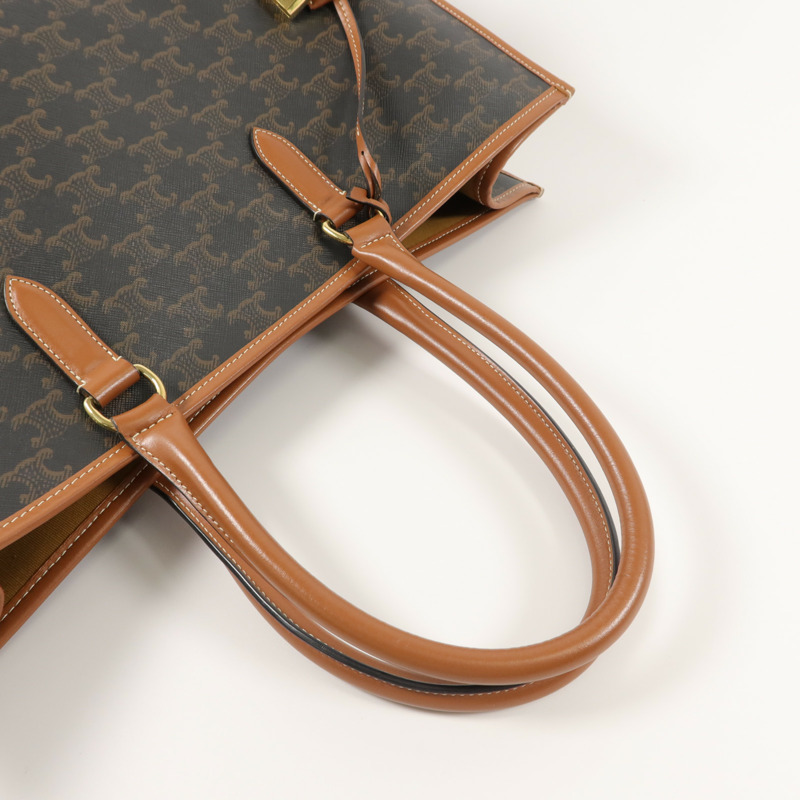 CELINE 塗層帆布Horizontal Cabas手挽袋-8
