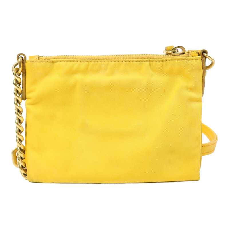 PRADA 尼龍Chain Shoulder鏈帶肩背袋-2