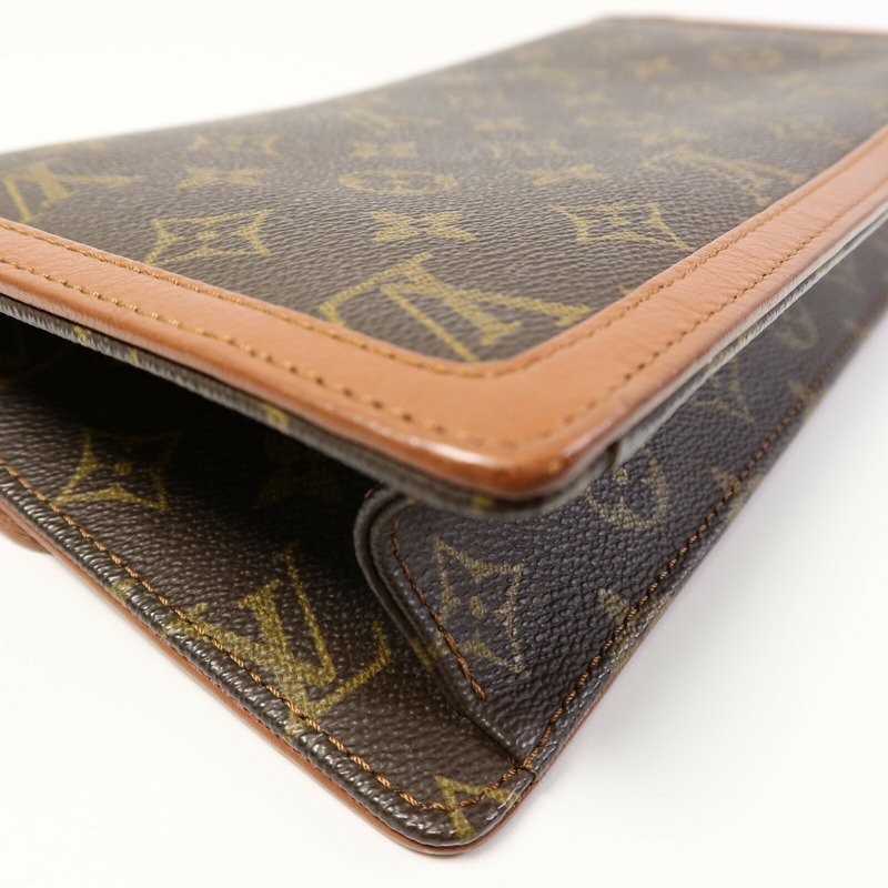 LOUIS VUITTON Monogram Dame GM手拿包-9