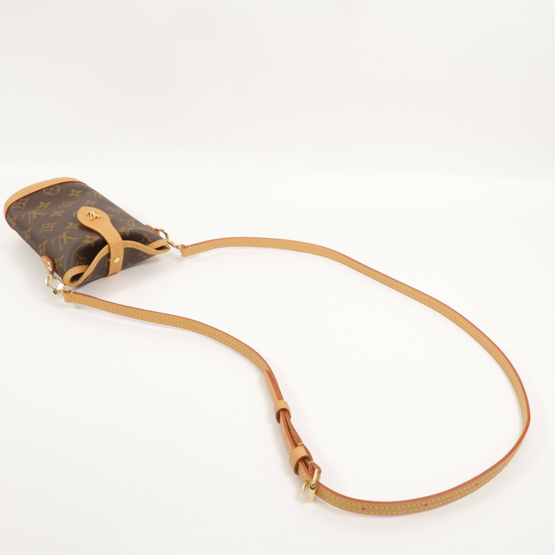 LOUIS VUITTON Monogram Fold Me Pouch肩背袋-6