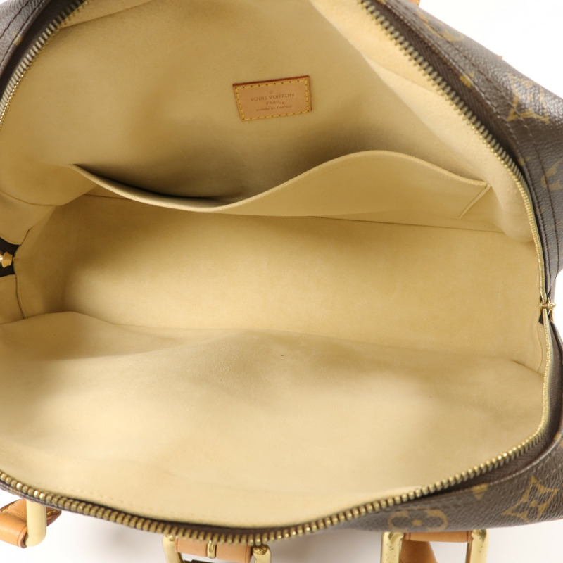 LOUIS VUITTON Monogram Manhattan GM手挽袋-4