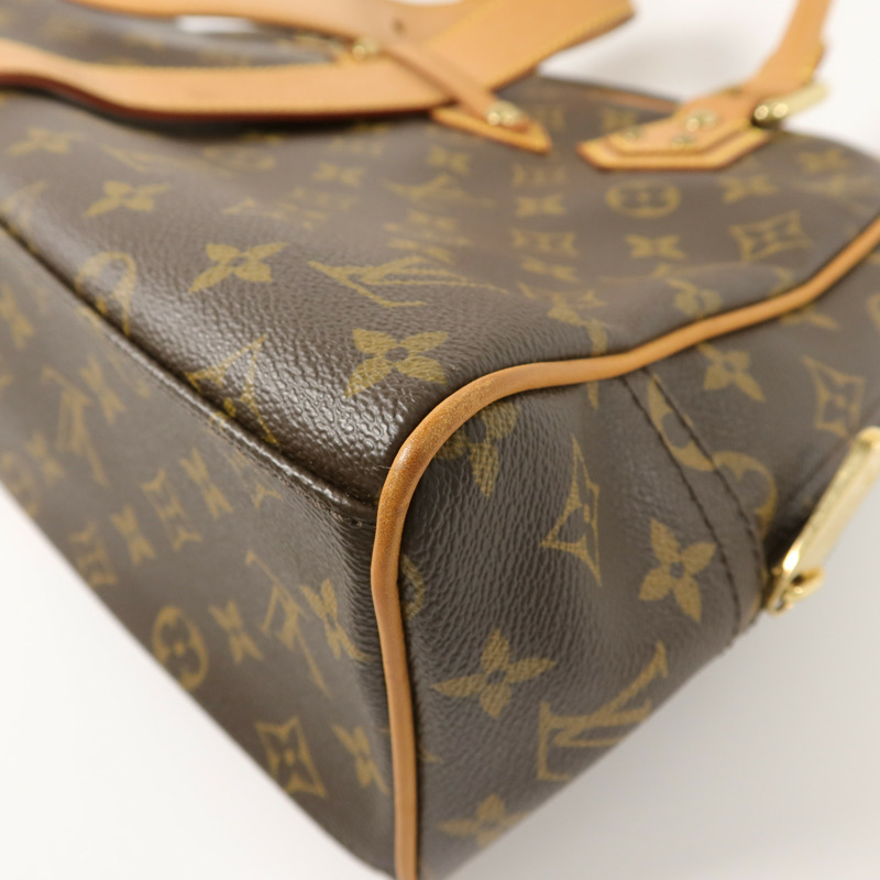 LOUIS VUITTON Monogram Manhattan GM手挽袋-13