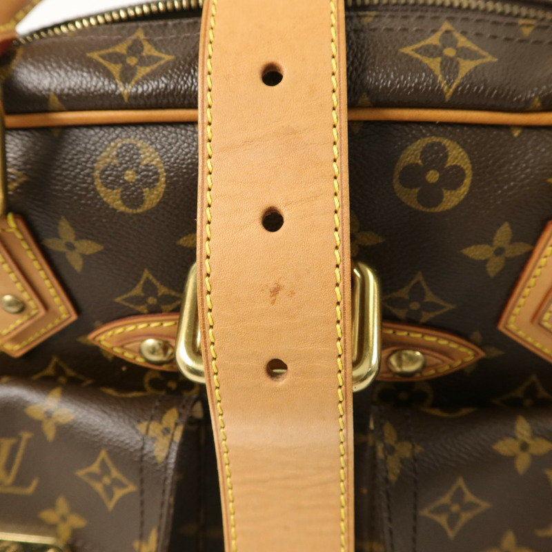 LOUIS VUITTON Monogram Manhattan GM手挽袋-16