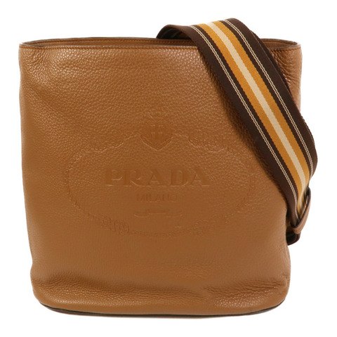 PRADA 牛皮皮革Vitello Phenix肩背袋