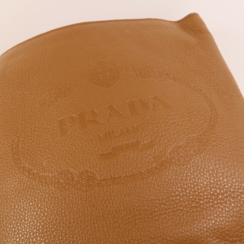 PRADA 牛皮皮革Vitello Phenix肩背袋-6