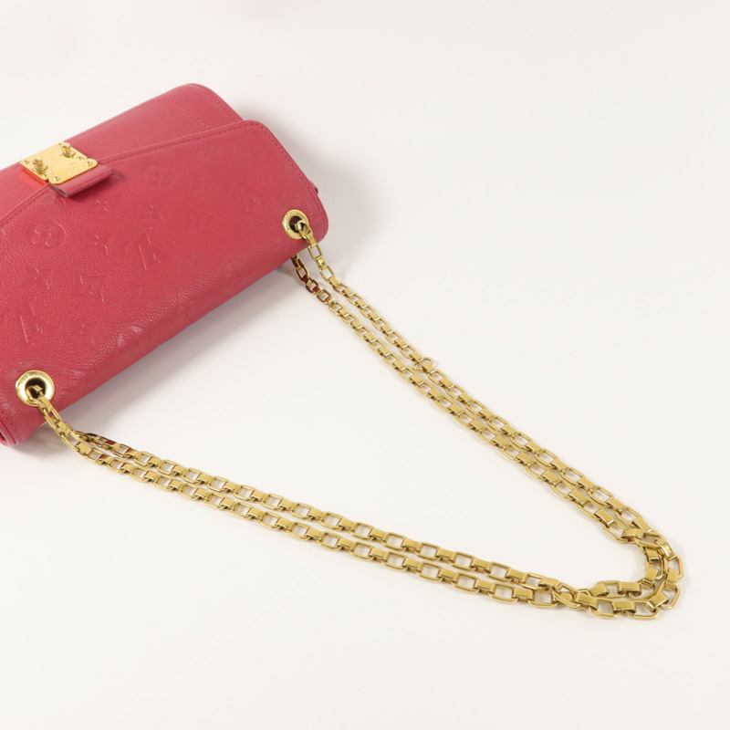 LOUIS VUITTON Monogram Empreinte Saint Germain PM鏈帶肩背袋-7