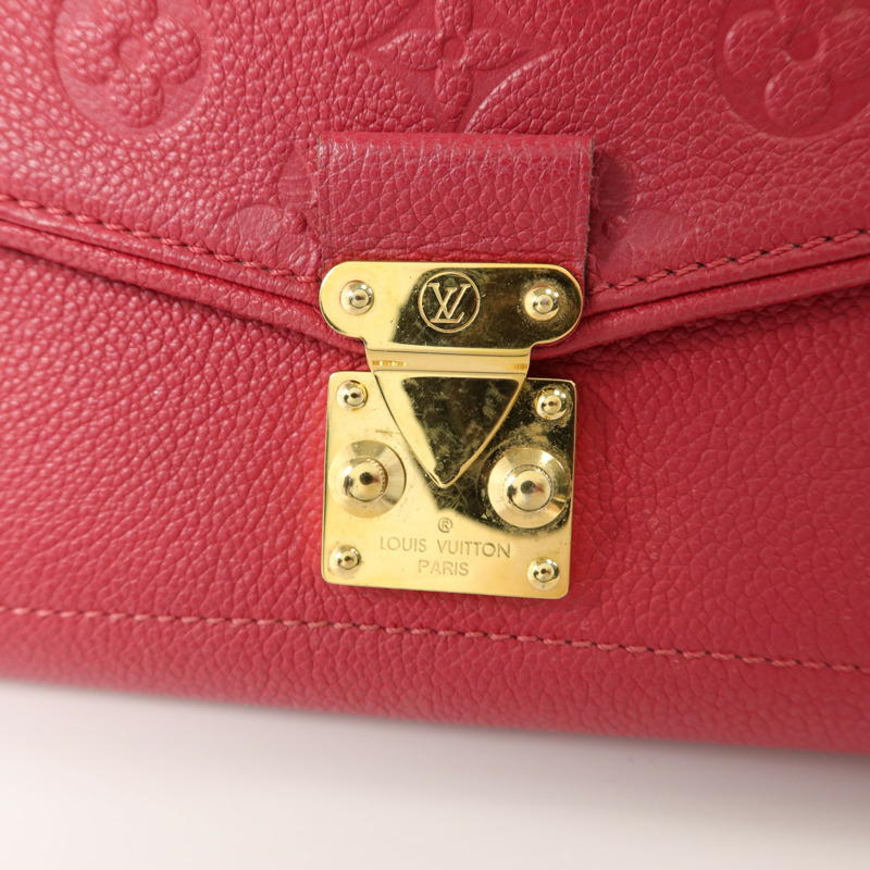 LOUIS VUITTON Monogram Empreinte Saint Germain PM鏈帶肩背袋-9