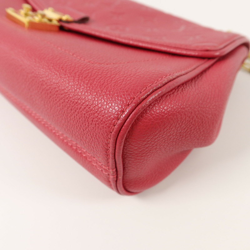 LOUIS VUITTON Monogram Empreinte Saint Germain PM鏈帶肩背袋-11