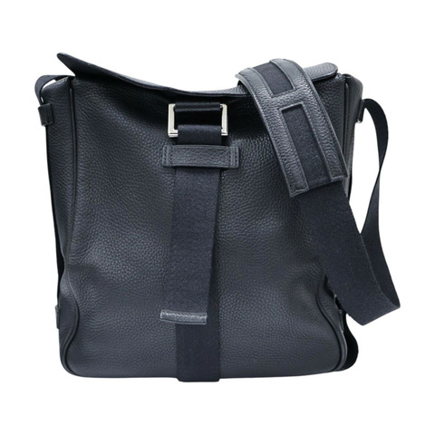 黑色 TC皮革 Tibet Vertical MM 肩背包 □J刻【HERMES 愛馬仕】 043796CK
