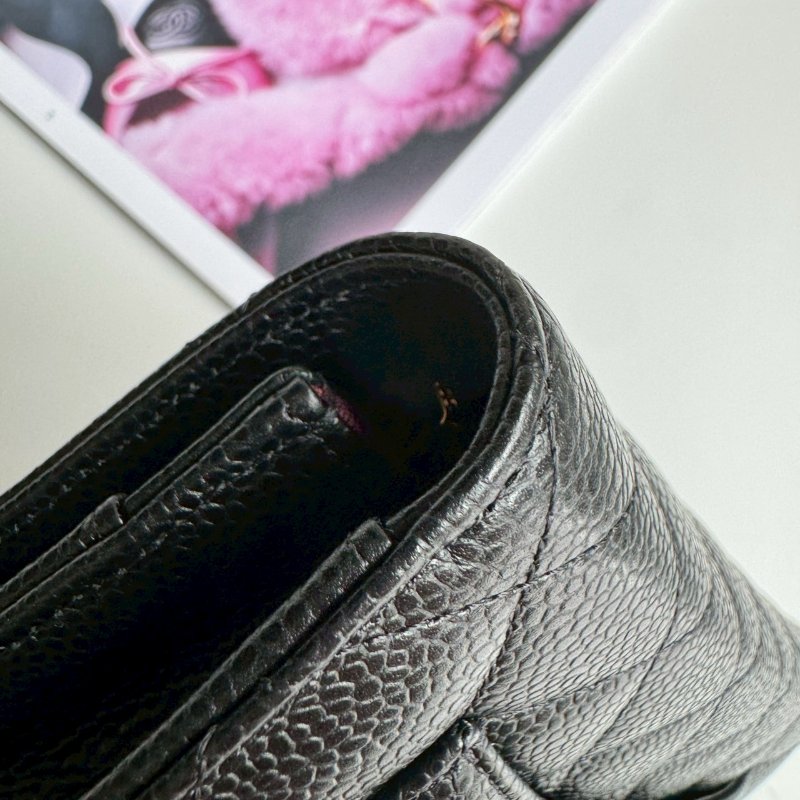 💥香香必買款 Chanel 全新 黑色金釦WOC-1