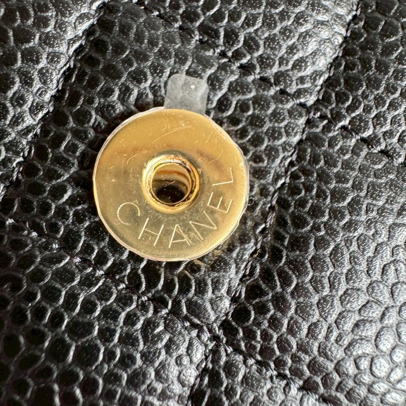 💥香香必買款 Chanel 全新 黑色金釦WOC-4