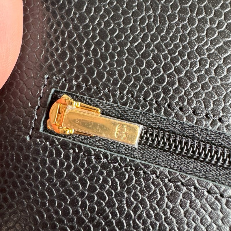 💥香香必買款 Chanel 全新 黑色金釦WOC-9