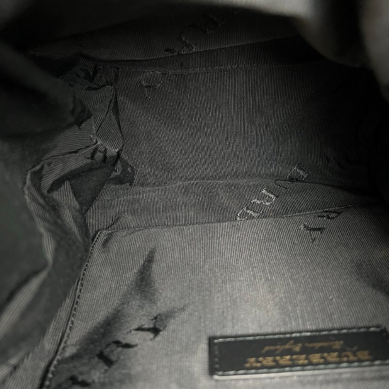BURBERRY 土黃尼龍後背包-6