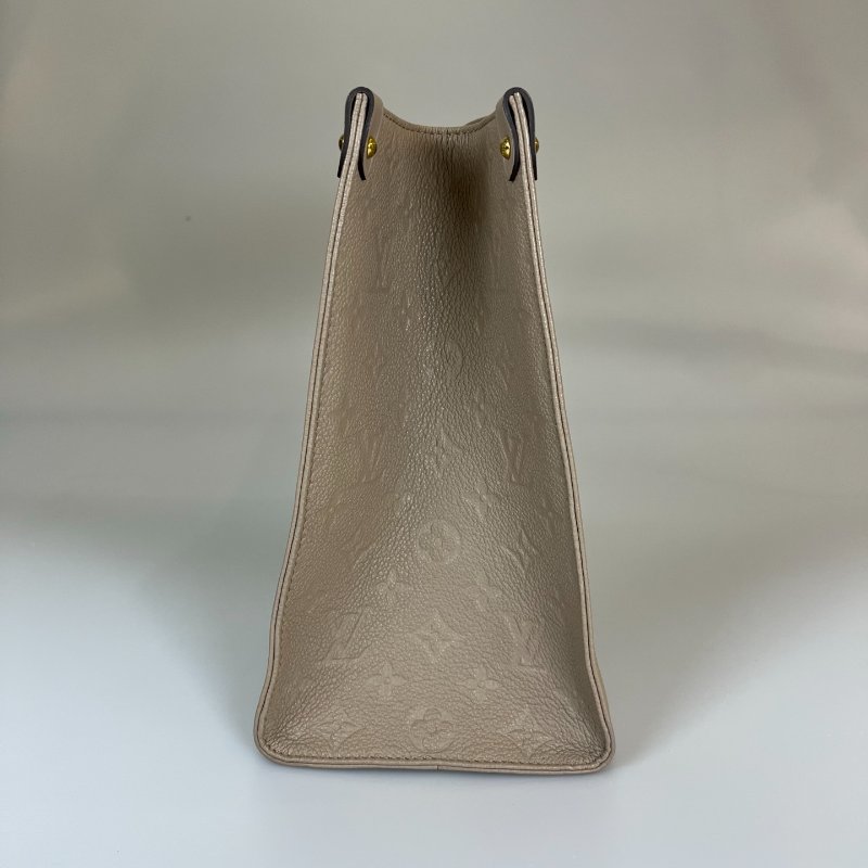 LV M45607/晶片款 斑鳩灰ONTHEGO MM托特包-2