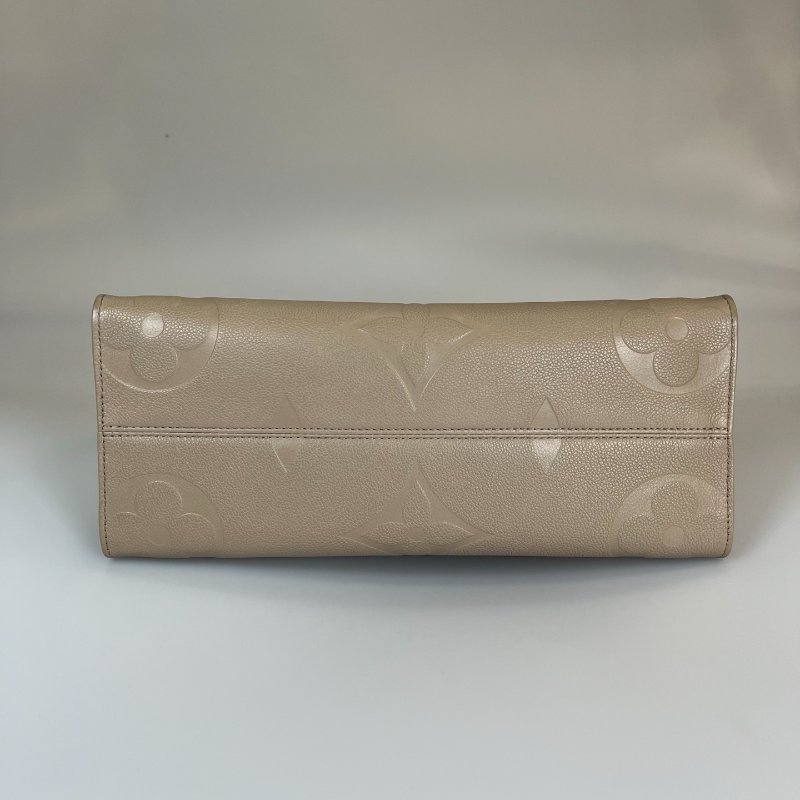 LV M45607/晶片款 斑鳩灰ONTHEGO MM托特包-4