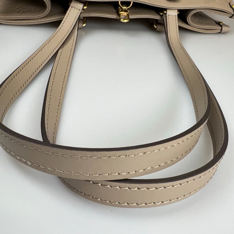 LV M45607/晶片款 斑鳩灰ONTHEGO MM托特包-8