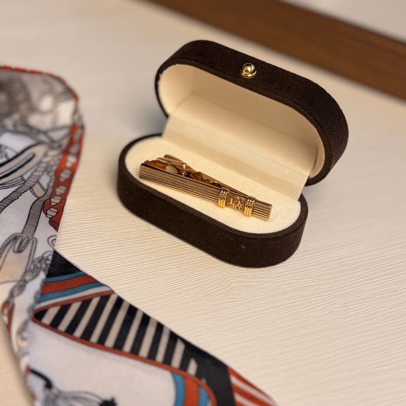 Christian Dior 領帶夾 太夾 Dior logo 西裝配件-2