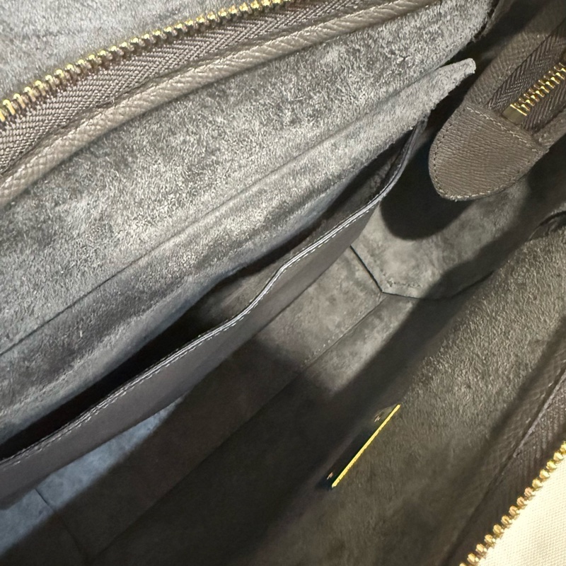 二手出清 Celine micro belt 鯰魚包 大象灰-7