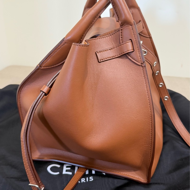 二手出清 Celine big bag small 小號 棕色-4