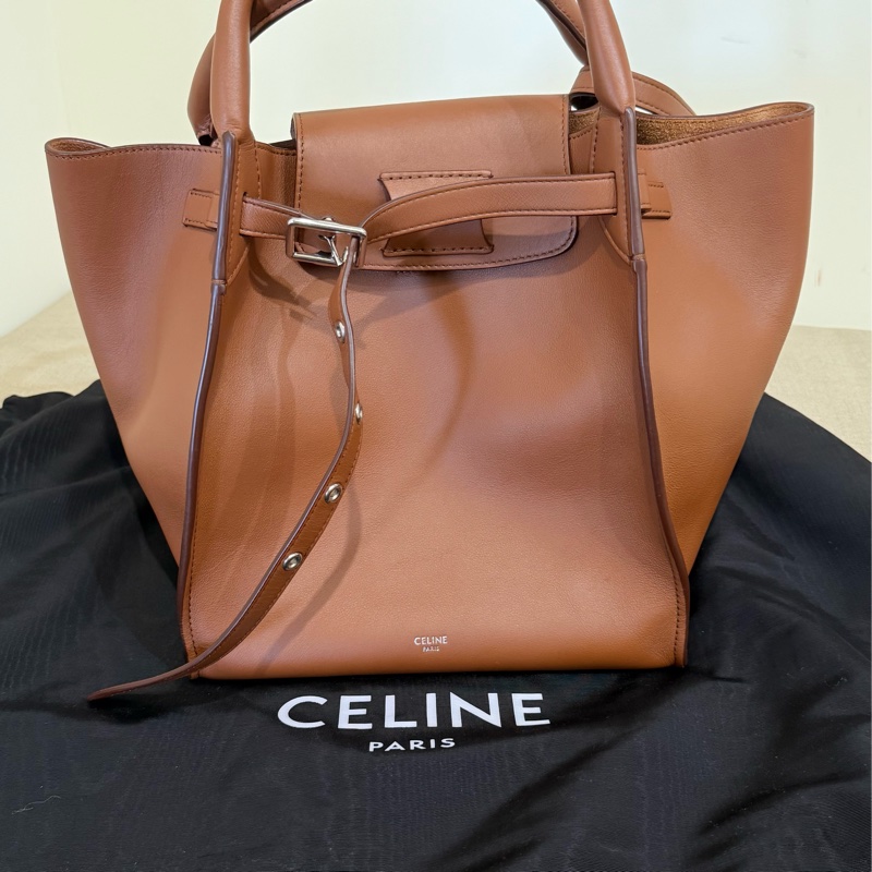 二手出清 Celine big bag small 小號 棕色-7
