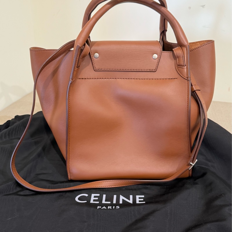 二手出清 Celine big bag small 小號 棕色-8