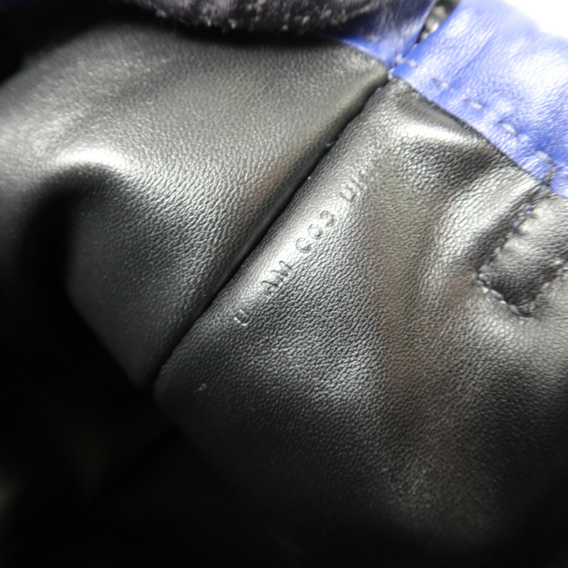 HERMES Milo/Swift皮革Pilo Pouch手拿包Bleu Encre-6