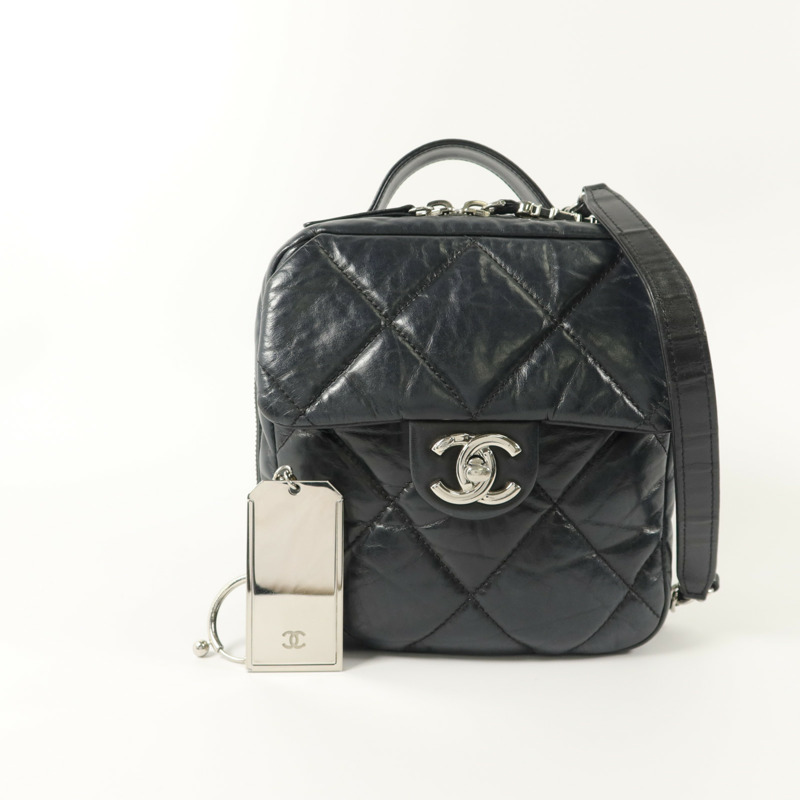 CHANEL 羊皮皮革Chain Shoulder鏈帶肩背袋-8
