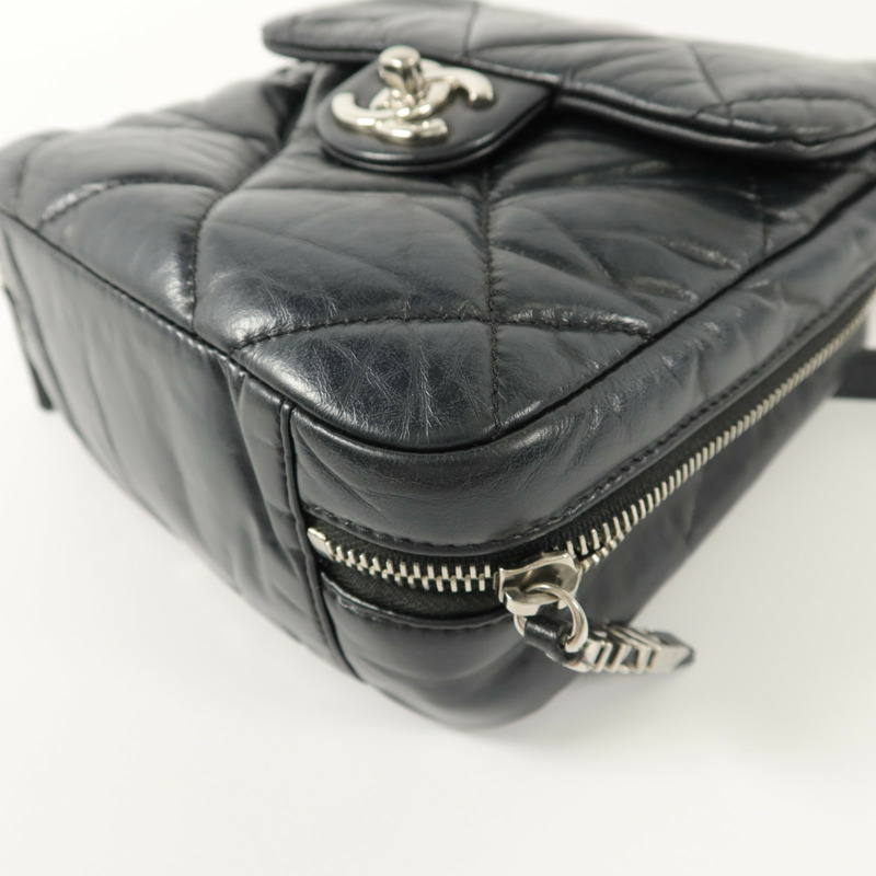 CHANEL 羊皮皮革Chain Shoulder鏈帶肩背袋-13