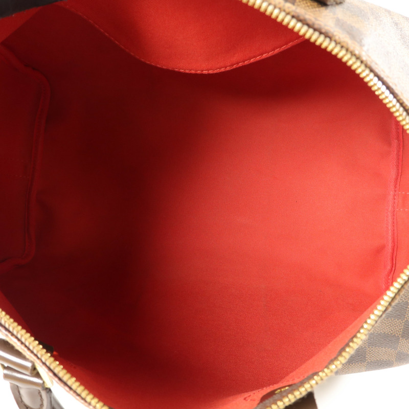 LOUIS VUITTON Damier Speedy Bandouliere 35手挽肩背兩用袋-4