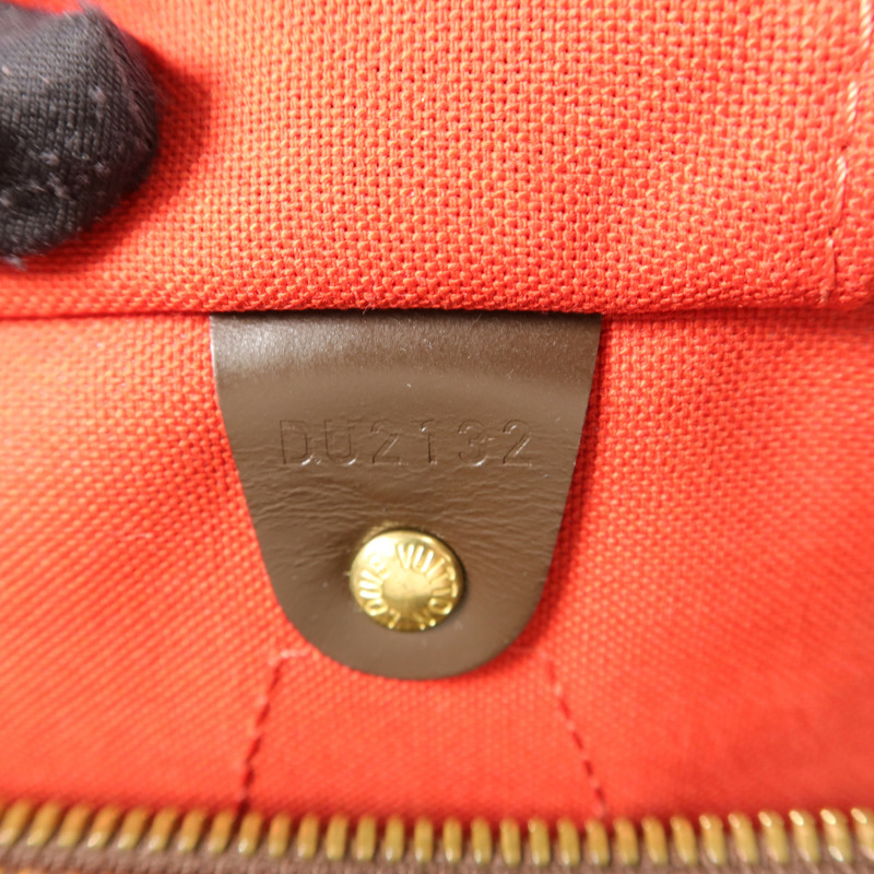 LOUIS VUITTON Damier Speedy Bandouliere 35手挽肩背兩用袋-6