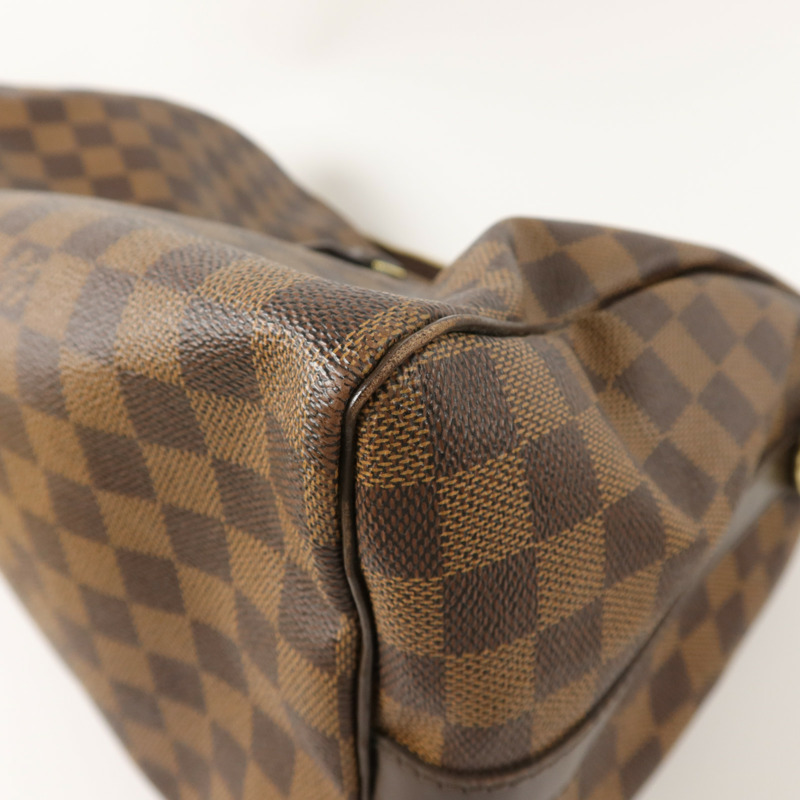 LOUIS VUITTON Damier Speedy Bandouliere 35手挽肩背兩用袋-12