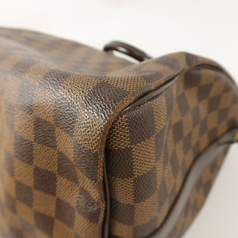 LOUIS VUITTON Damier Speedy Bandouliere 35手挽肩背兩用袋-14