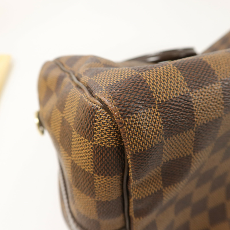 LOUIS VUITTON Damier Speedy Bandouliere 35手挽肩背兩用袋-15