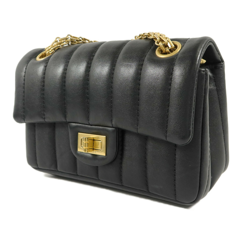 CHANEL 羊皮皮革2.55 Mini Chain Shoulder Bag鏈帶肩背袋-2
