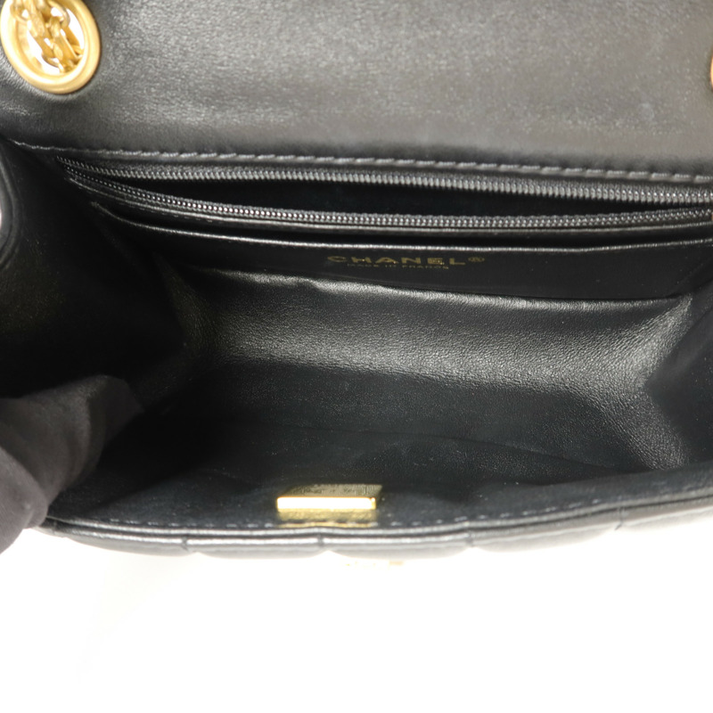 CHANEL 羊皮皮革2.55 Mini Chain Shoulder Bag鏈帶肩背袋-4