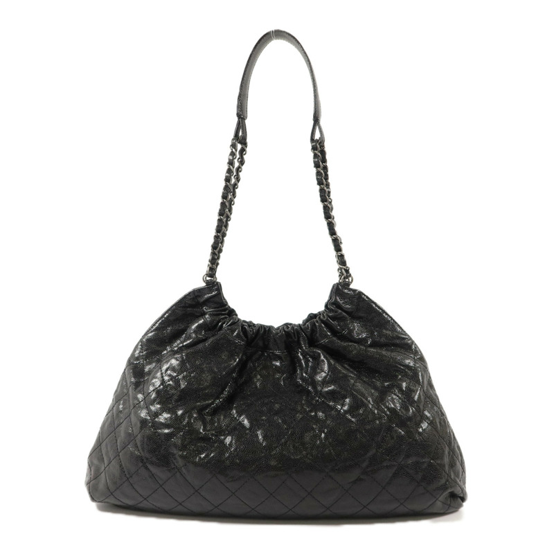 CHANEL 牛皮皮革Shoulder Bag鏈帶肩背袋-1