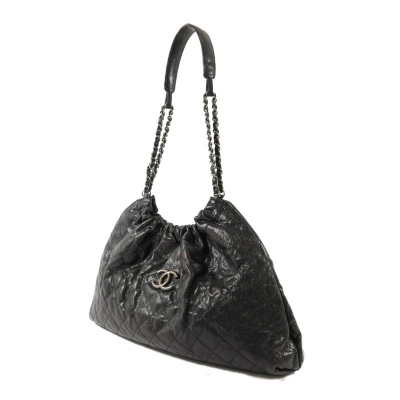CHANEL 牛皮皮革Shoulder Bag鏈帶肩背袋-2