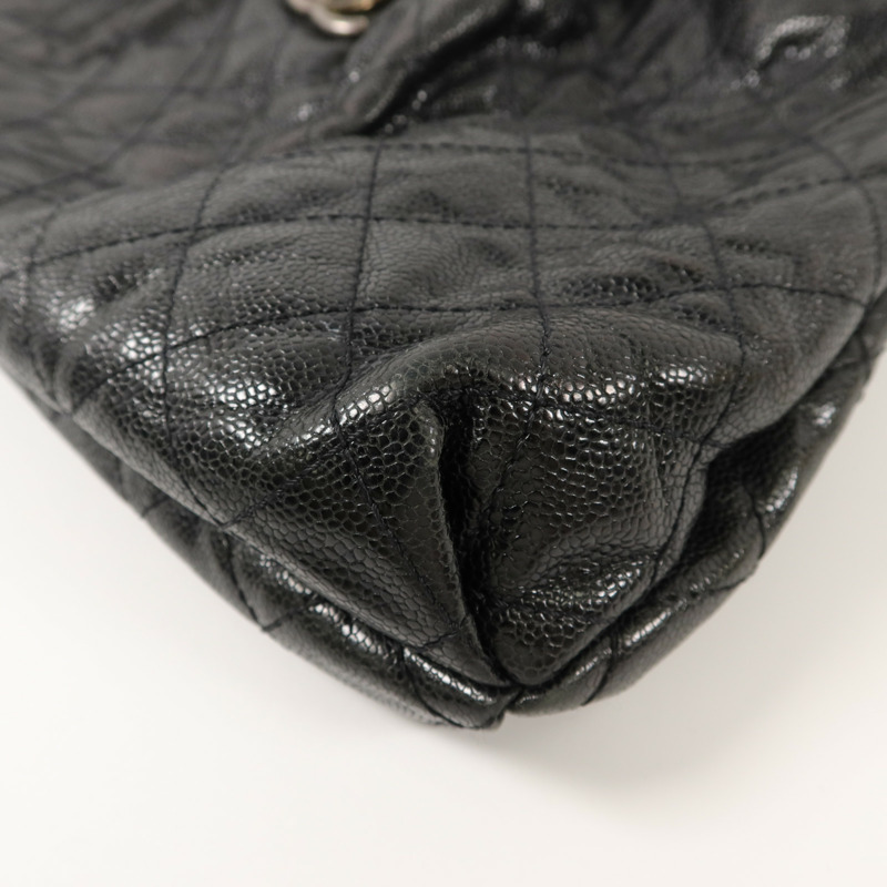 CHANEL 牛皮皮革Shoulder Bag鏈帶肩背袋-10