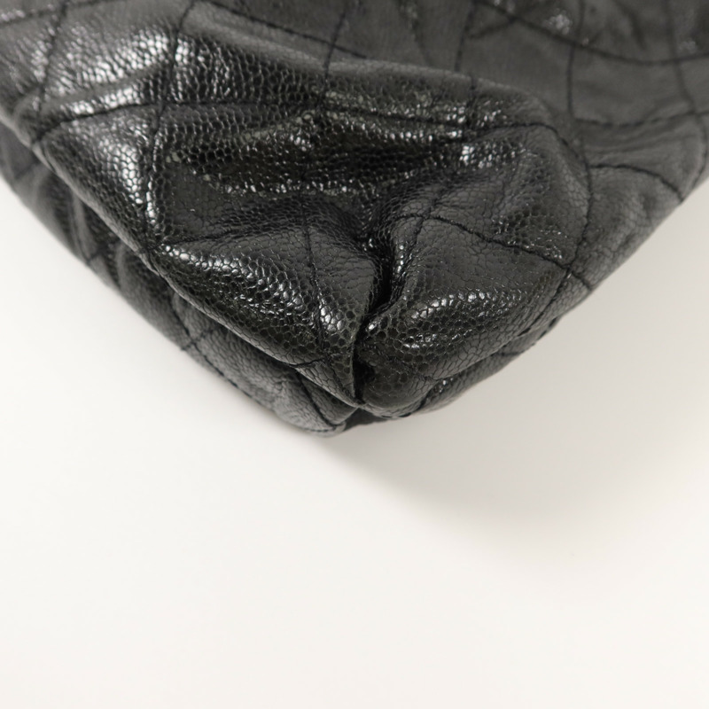 CHANEL 牛皮皮革Shoulder Bag鏈帶肩背袋-12