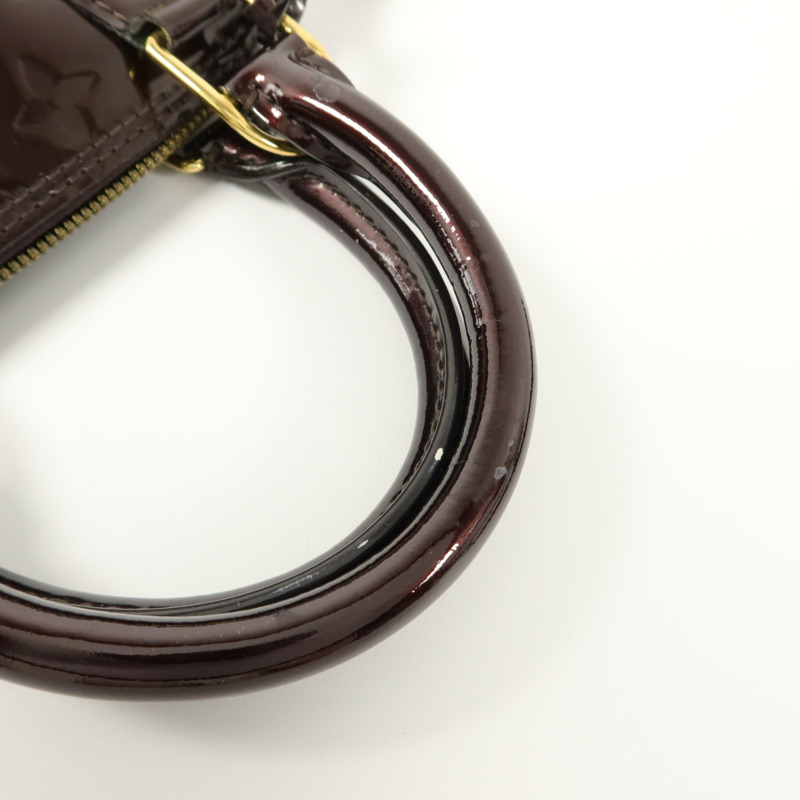 LOUIS VUITTON Monogram Vernis Alma BB手挽肩背兩用袋-16