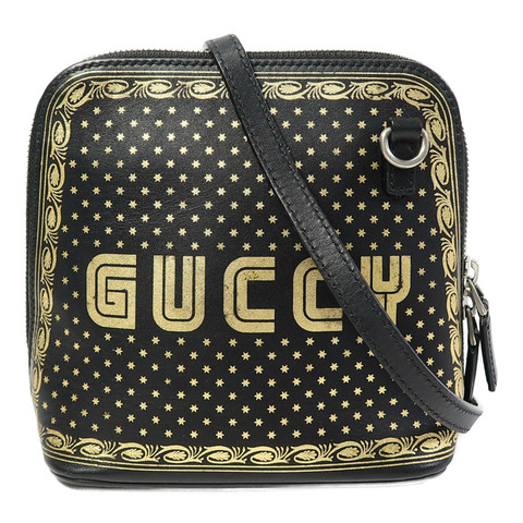 GUCCI 牛皮皮革Sega Mini肩背袋