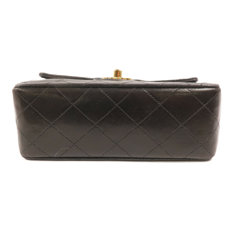 CHANEL 羊皮皮革Vintage Classic 17鏈帶肩背袋-3