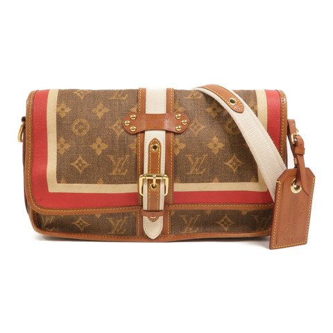LOUIS VUITTON Monogram Tissue Porte Rayures肩背袋