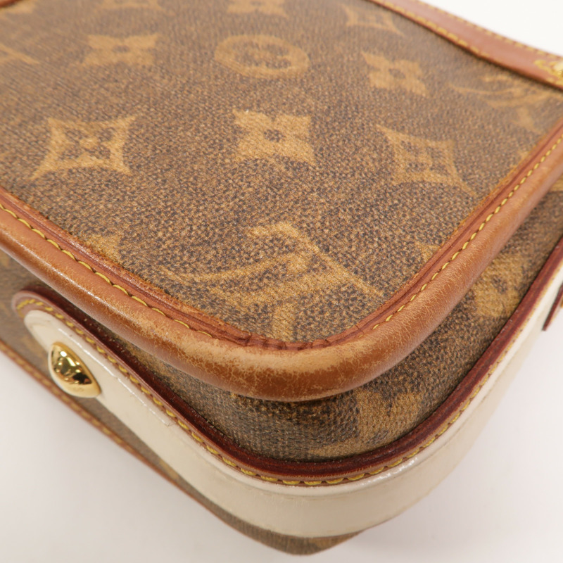 LOUIS VUITTON Monogram Tissue Porte Rayures肩背袋-11