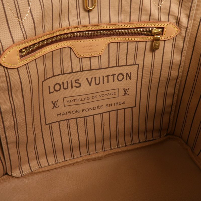 LOUIS VUITTON Monogram Neverfull MM手挽袋-6