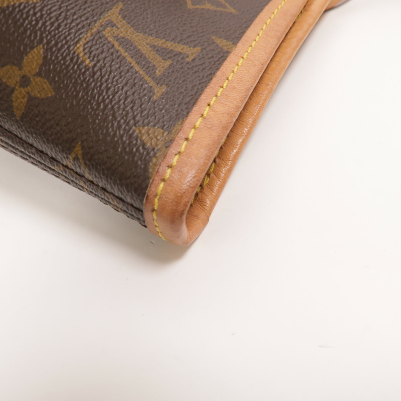 LOUIS VUITTON Monogram Neverfull MM手挽袋-18